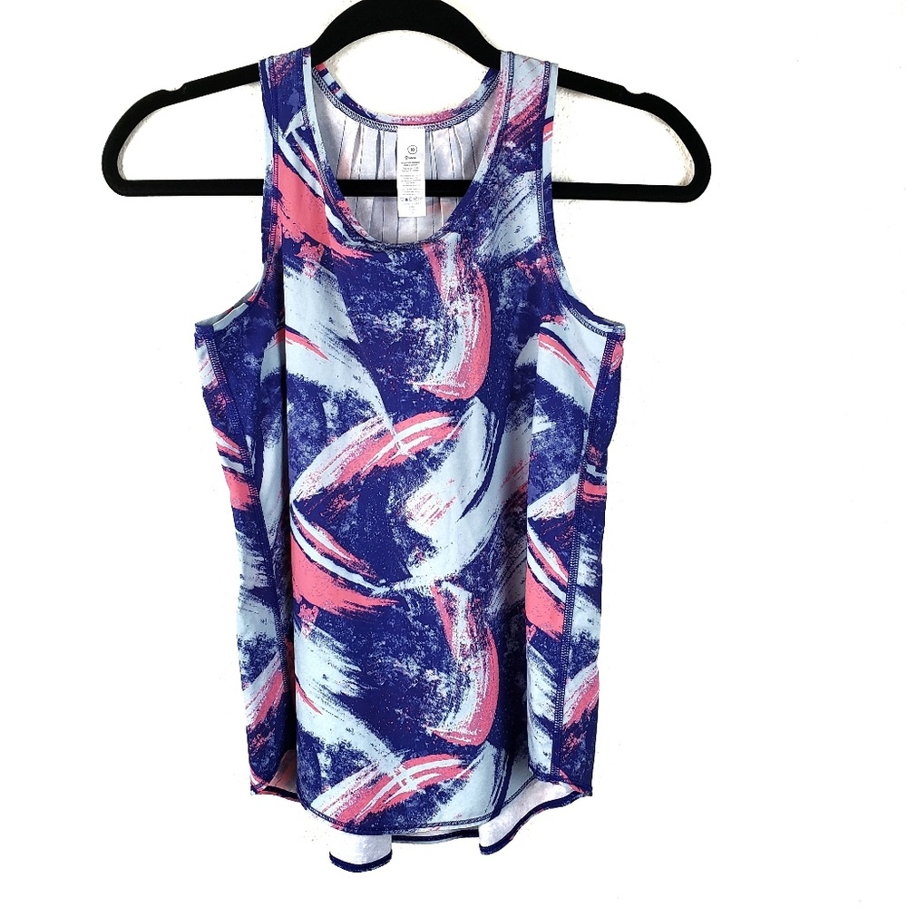 Ivivva Girls Racerback Tank Top Pleated Back